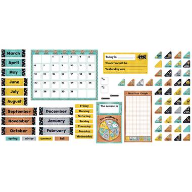 Teacher Created Resources Marquee Calendar Bulletin Board Set