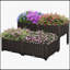 Pièce de jardin surélevé avec pieds