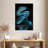 Brampt Glowing Blue Snake-108359408