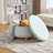 Lennox Modern Round Storage Ottoman With Wooden Legs And Hidden Storage-120235456