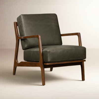 Verity Genuine Italian Leather Lounge Chair