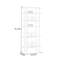 Modern Acrylic 5 Tier Display Shelf Rack-1446085560