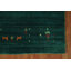 Tapis tribal vert Gabbeh 3 x 10