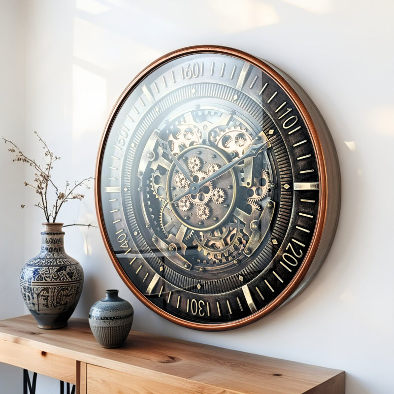 Solid Wood Wall Clock