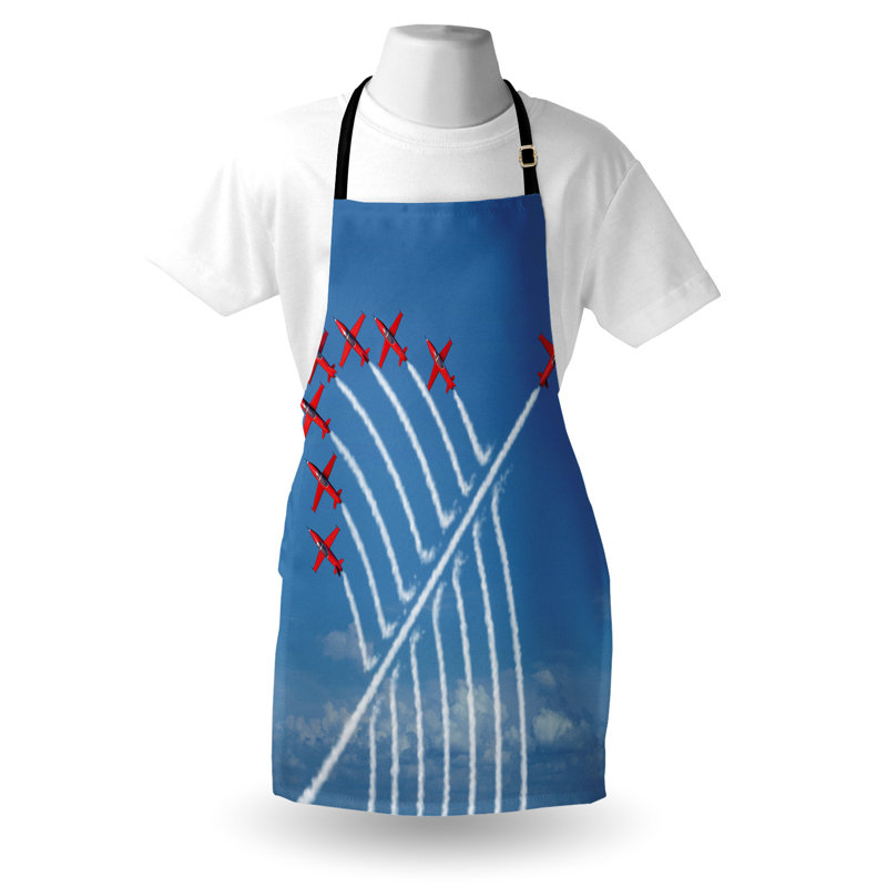 No Pattern Bib Apron