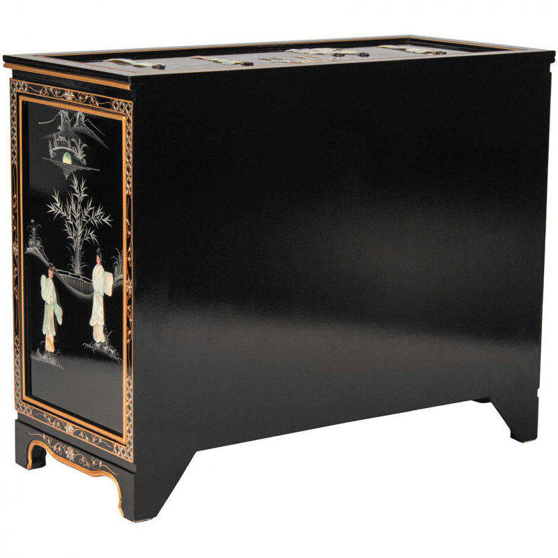 Black Lacquer Sideboard - Royal Ladies