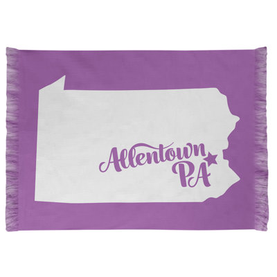 Tapis de zone mauve allentown pennsylvanie