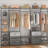 Jeremyiah 68" W -96" W Walk In Closet System with 6 drawers-726548652