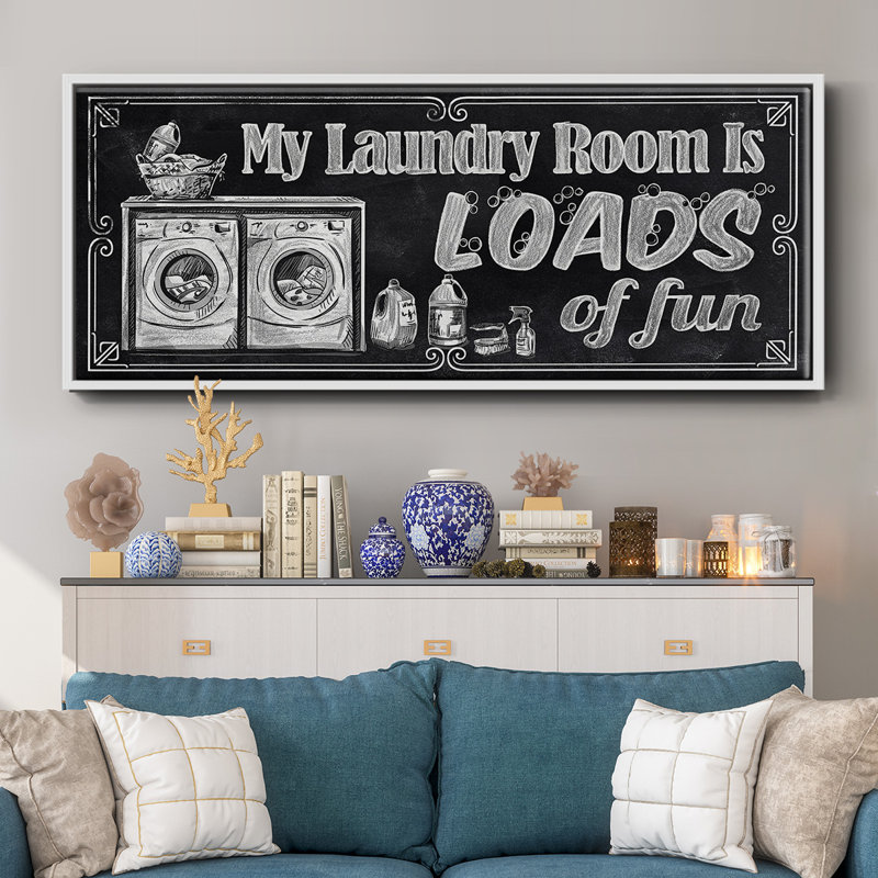 Loads of Fun- Framed Canvas