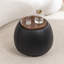 Pietsch Upholstered Round Storage Ottoman With Wooden Tray-273620061