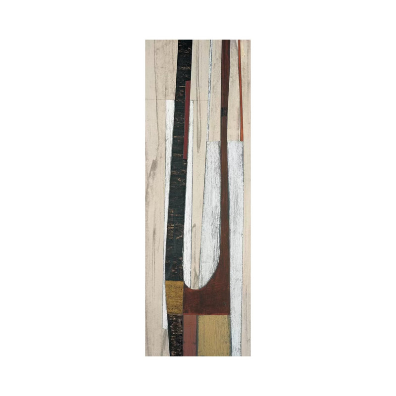 Triad I by Matias Duarte - Wrapped Canvas Panoramic Print, 30.48 cm H x 91.44 cm W x 1.91 cm D