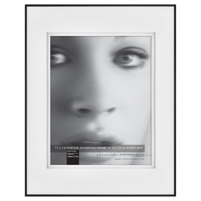 Metal Picture Frame with Mat
