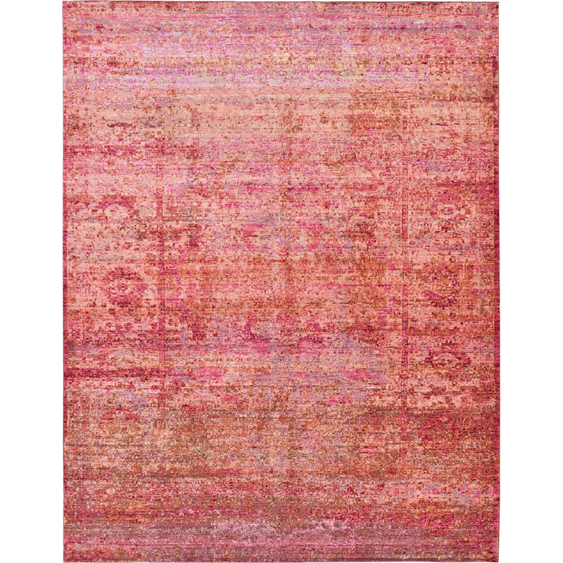 Tapis brique de style sud-ouest Donminique, Rectangle 5 pi x 8 pi