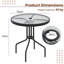 Round 4 - Person 70Cm L Outdoor Bistro Table