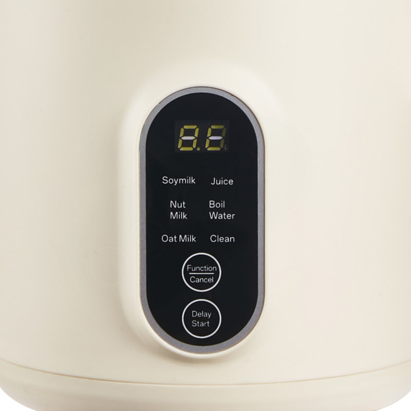 6-In-1 Nut Milk Maker, 20 Oz Soy Milk Maker Machine With 6 Blades, For Homemade Oat, Nut, Soy, Juice, Plant-Based And Non Dairy Beverages With High-Temp Self-Cleaning, Boil Water, 12-Hour Delay