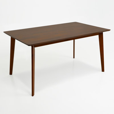 Casswell Solid Wood Rectangular Dining Table