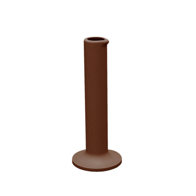 Vase de plancher en résine Chemistubes, H 39,25 po x l 15,75 po x P 15,75 po, Bronze