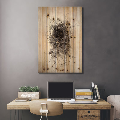«Nest II» par Debra Van Swearingen - impression sur bois sans cadre