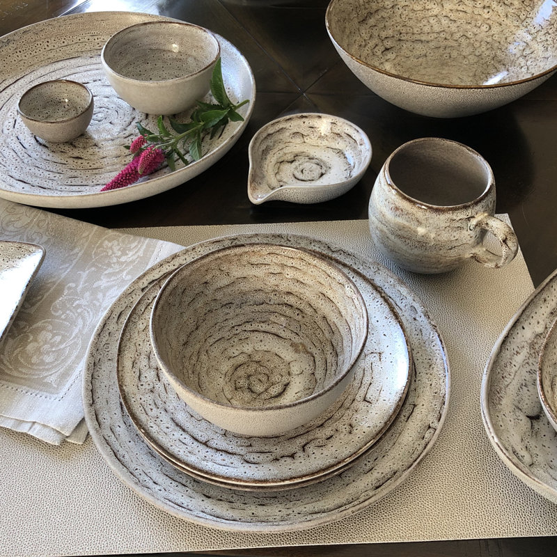 Truffle Stoneware Dinner Plate