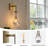 Light Luxury Raindrop Wall Sconce（2sets）