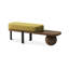Banc rembourré en bois massif jaune-1366814509-1366814508