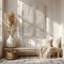 «Neutral Brushstroke Harmony», reproduction sur toile-706794265-706794293
