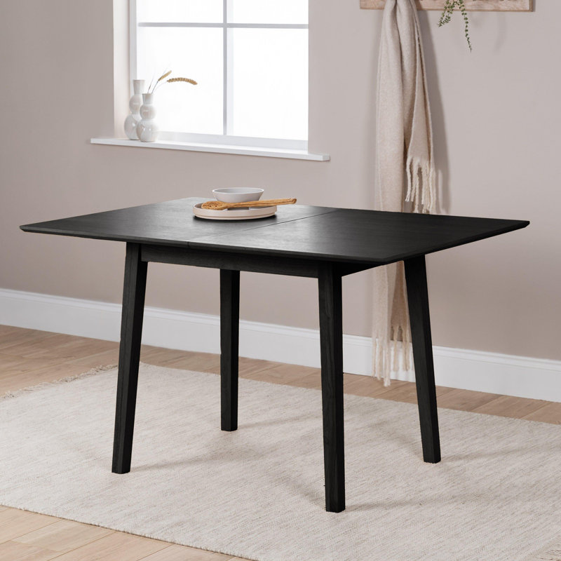 Tenaya Extending Dining Table, Black
