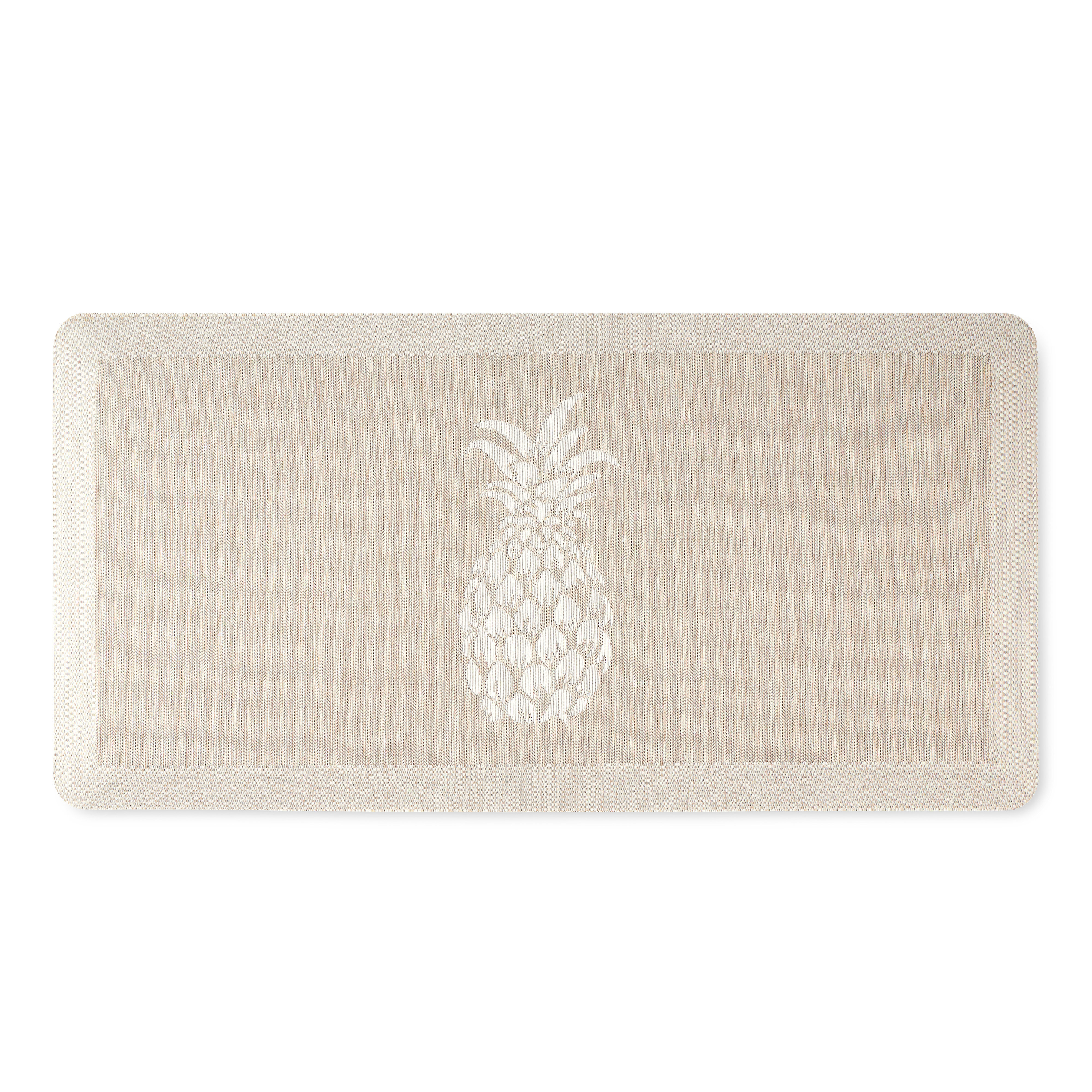Martha Stewart Aloha Modern Pineapple Anti-Fatigue Air-Infused Kitchen Mat & Reviews | Wayfair