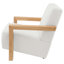 Fauteuil d'appoint rembourré Boucle