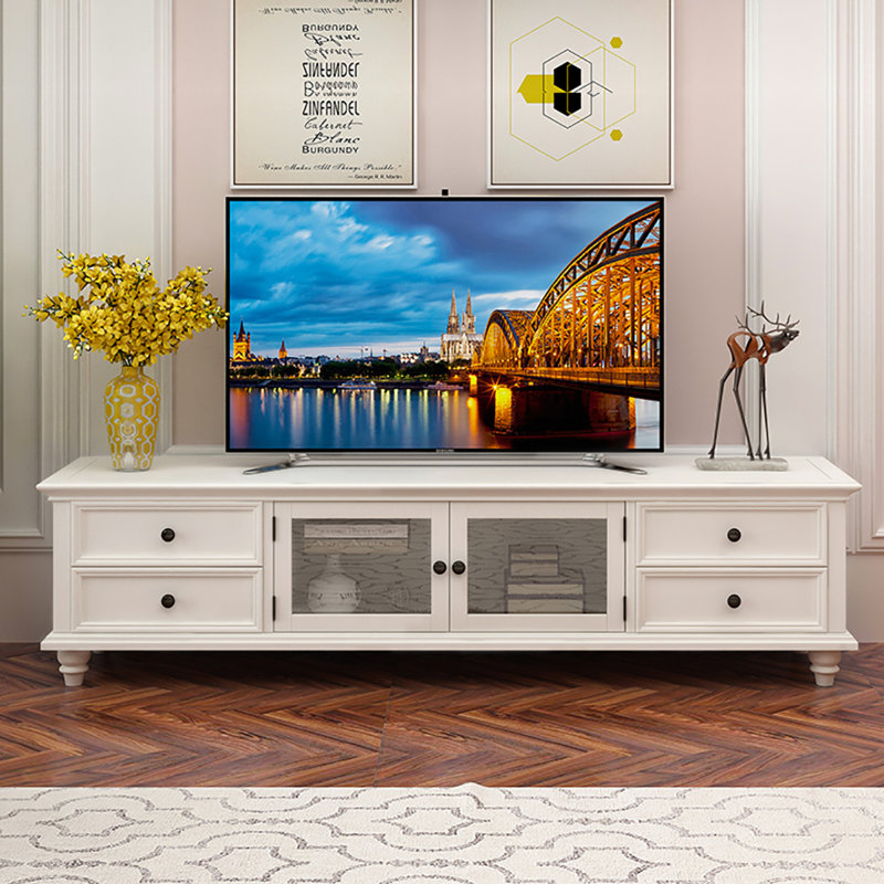 Meuble télé simple American, 86.6"