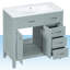 Ensemble de meuble-lavabo simple 36 po Jermey-127123464-127123478