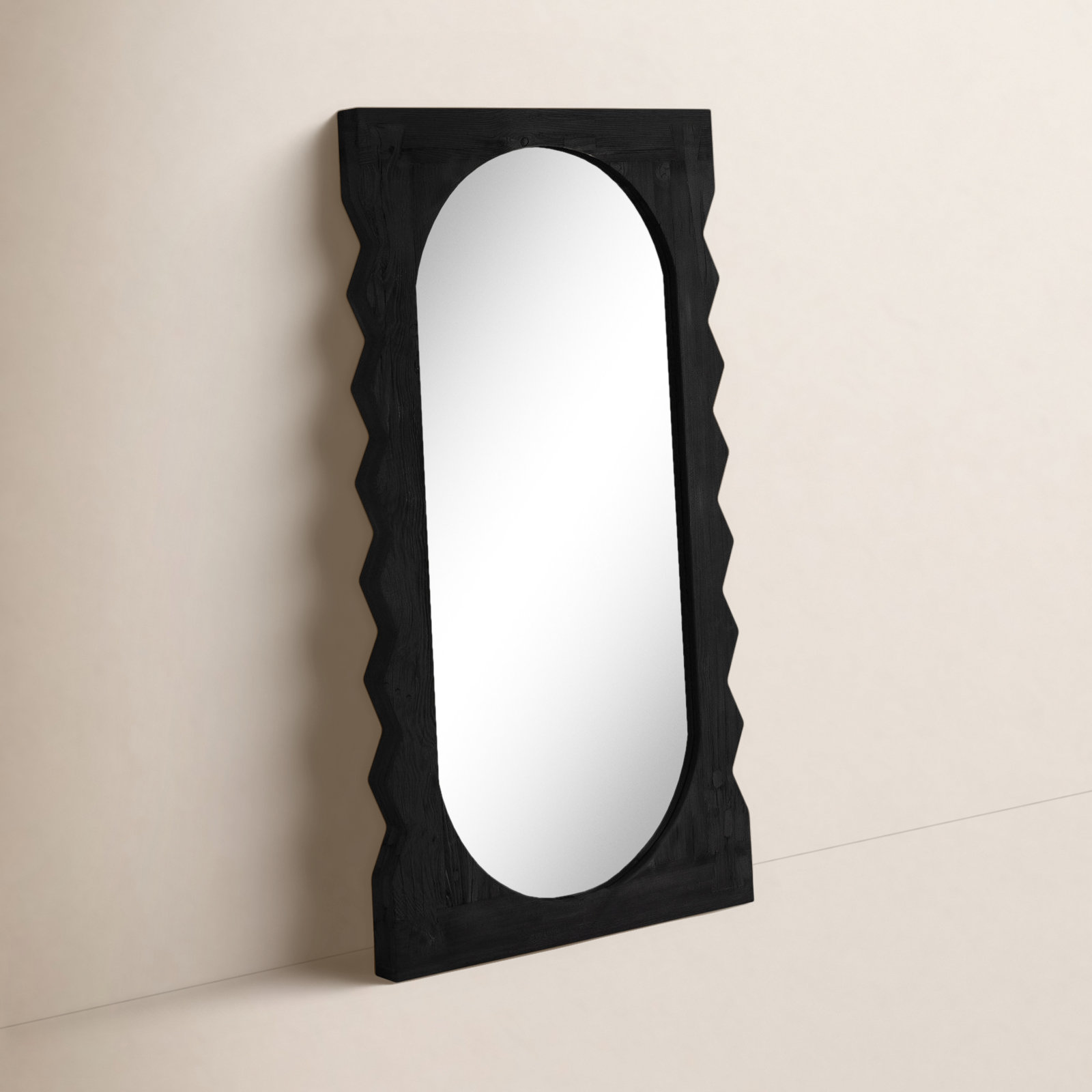45" Full-Length Mirror, Black