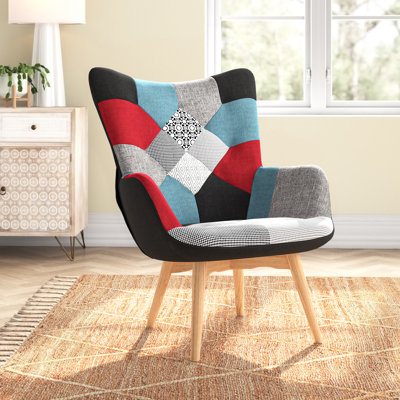 Cressida Upholstered Wingback Chair
