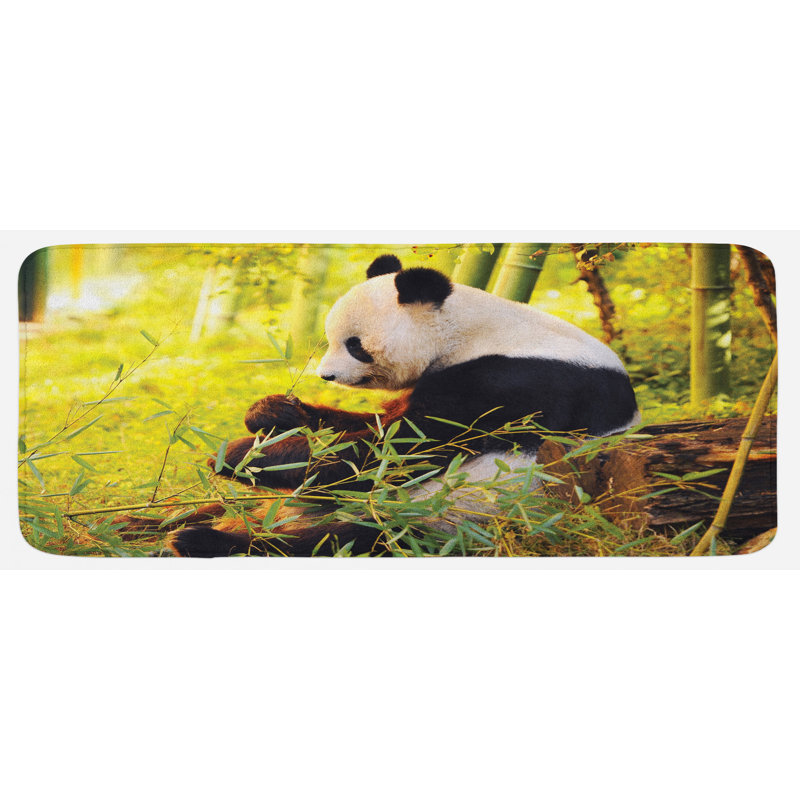 Tapis de cuisine panda