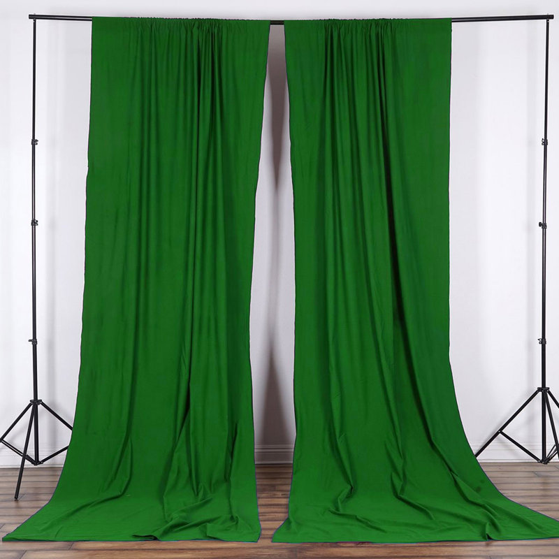 Panneau de rideau simple obscurcissant Antion, 56 po x 108 po, Bleu royal