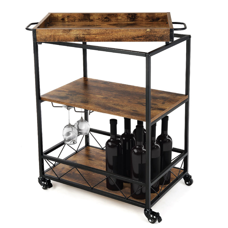 Metal Bar Cart