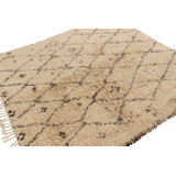Moroccan One-of-a-Kind 6'8X6'10 Hand Knotted Area Rug
