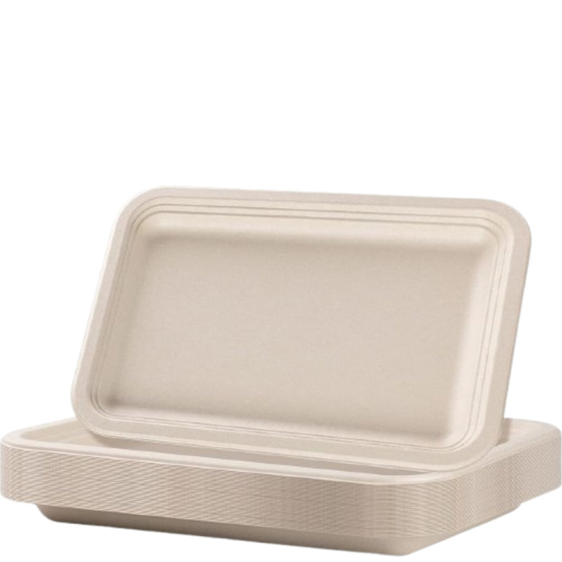 Paquet de 50 plateaux à écrevisse jetables de 14 po