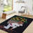 High-Quality Non-Woven Soft Type Printed Rug with Striking Geometric Design Ideal for Modern and Contemporary Interiors-114328940