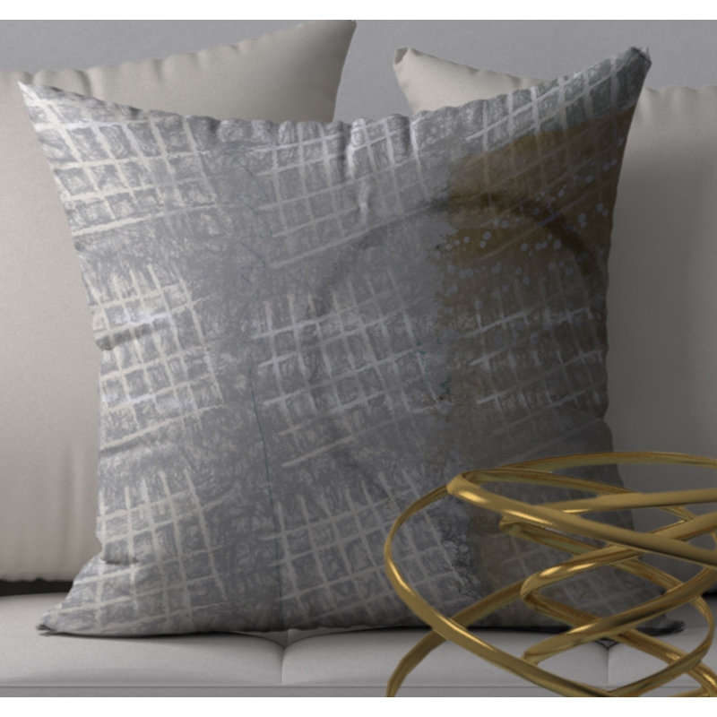 Reversible Throw Pillow, 18" x 18"