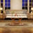 Table basse rectangulaire moderne en faux marbre et marbre pour salle de bain Mattheu-1690680817