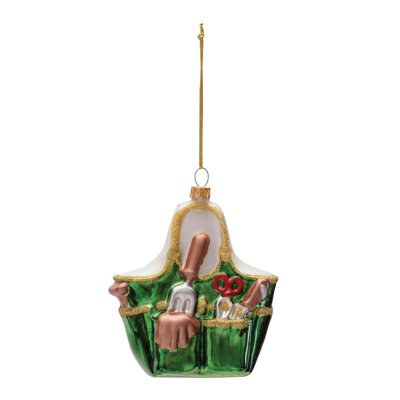 Glass Gardening Ornaments (Set of 6)