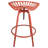 Edith Swivel Adjustable Height Counter Stool with Metal Frame-1404827977