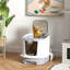 Plastic Litter Box Enclosure with Scoop