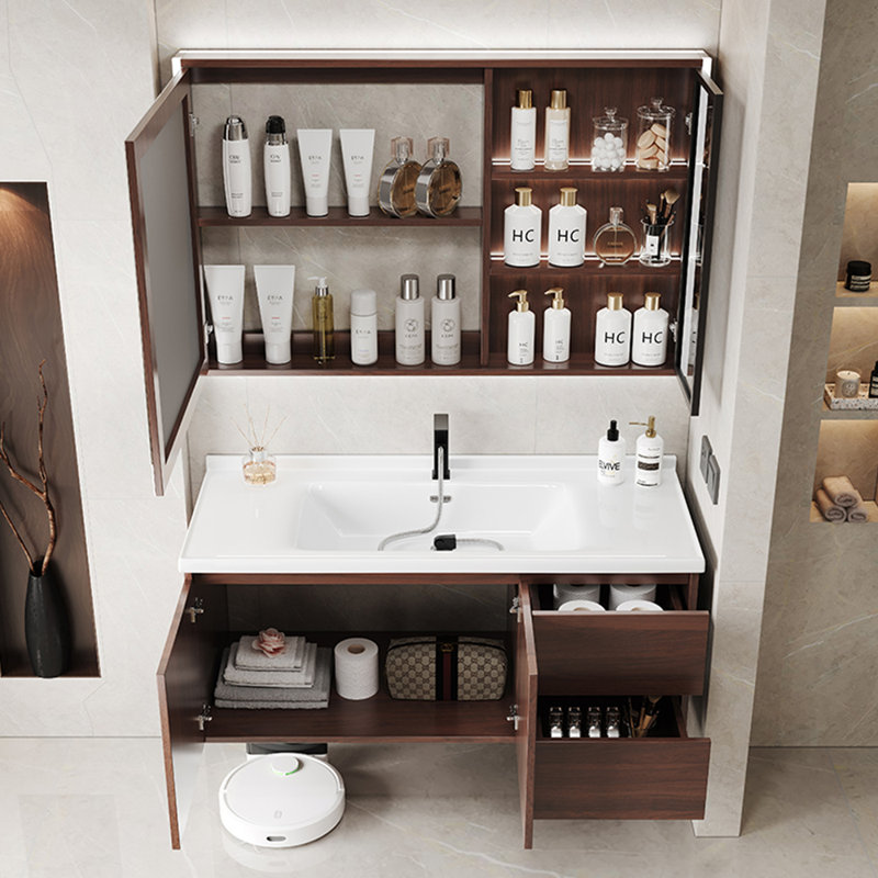 Armoire de salle de bain simple de style chinois