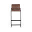 Dainon Upholstered Stool with Metal Frame