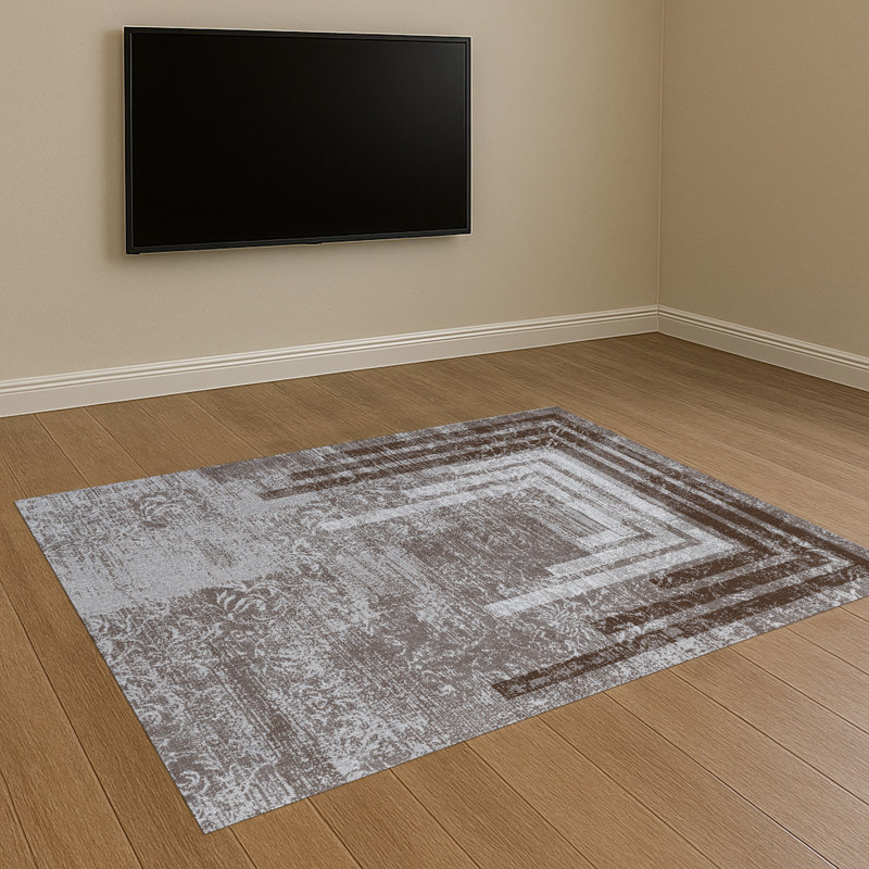 Abstract Area Rug, Rectangle 155 x 230 cm