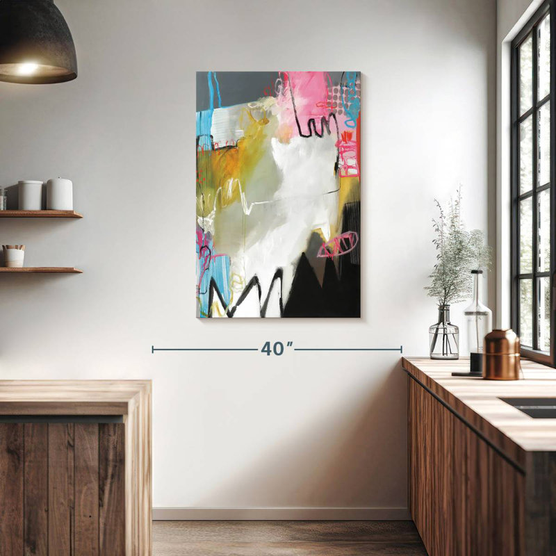 Avery Playtime Abstract, H 39 po x l 26 po