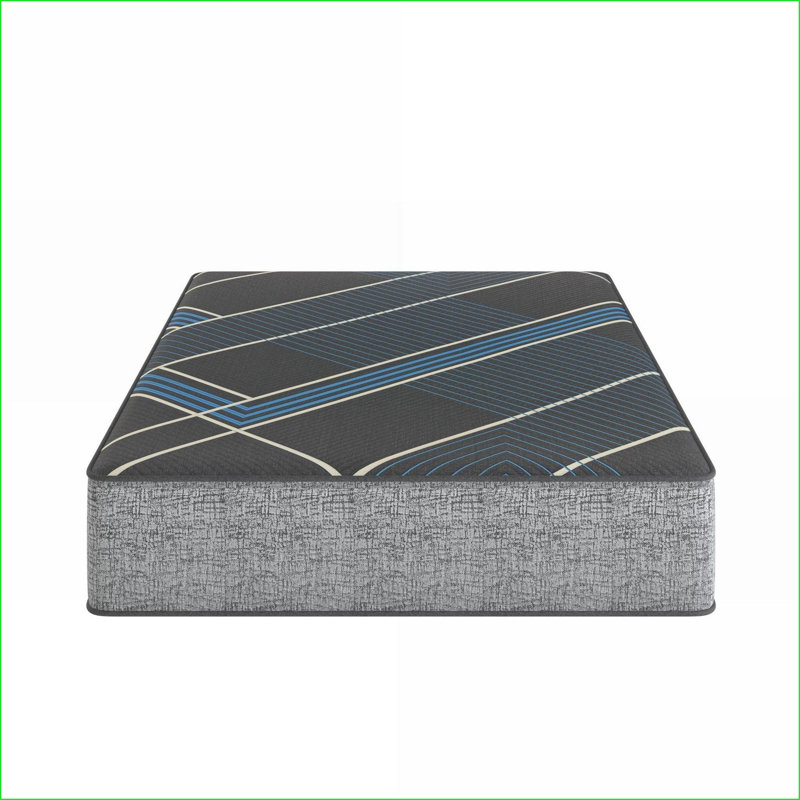 Mattresses by Restonic TempaGel 13” Lux Firm Cooling Hybrid, California King | Foam | Grey+Blue, California King