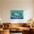 Animals Fish School Circle Water Pattern Print-563054513